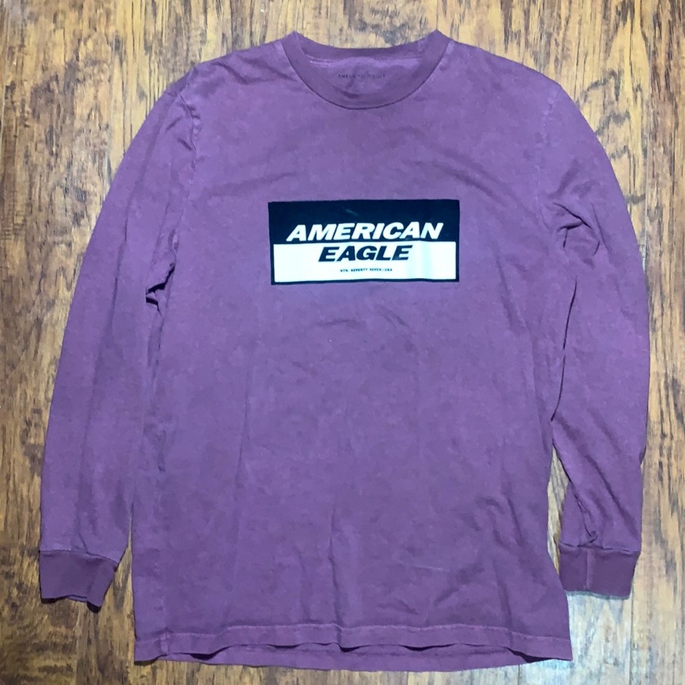 American Eagle Long Sleeve Shirt (Medium)